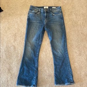 Frame Jeans - Le Crop Mini Boot - Size 28